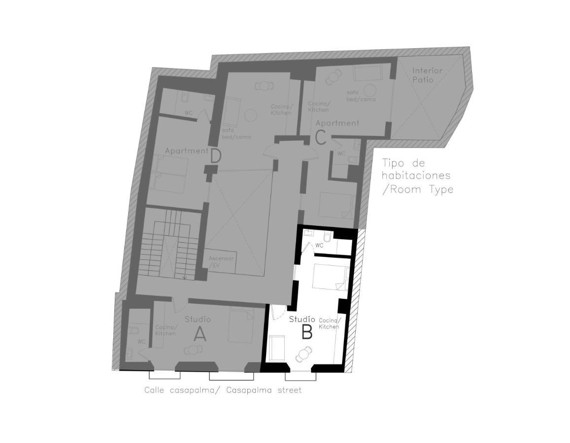 Apartamentos Casapalma Centro Historico มาลากา ภายนอก รูปภาพ